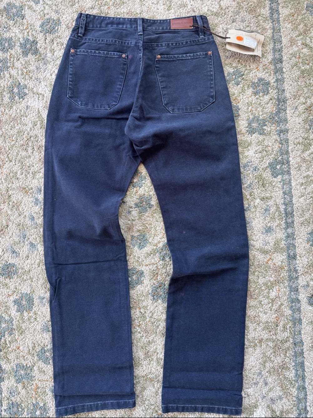 Grown & Sewn Foundation Canvas Men’s  Pants in Aged Navy Size 30